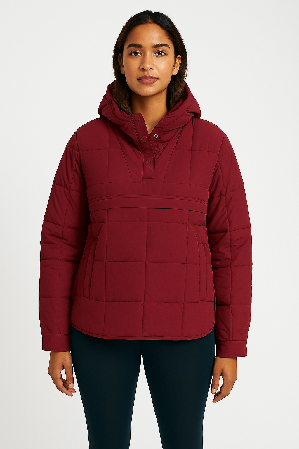 Oversized Hooded Puffer Jacket
