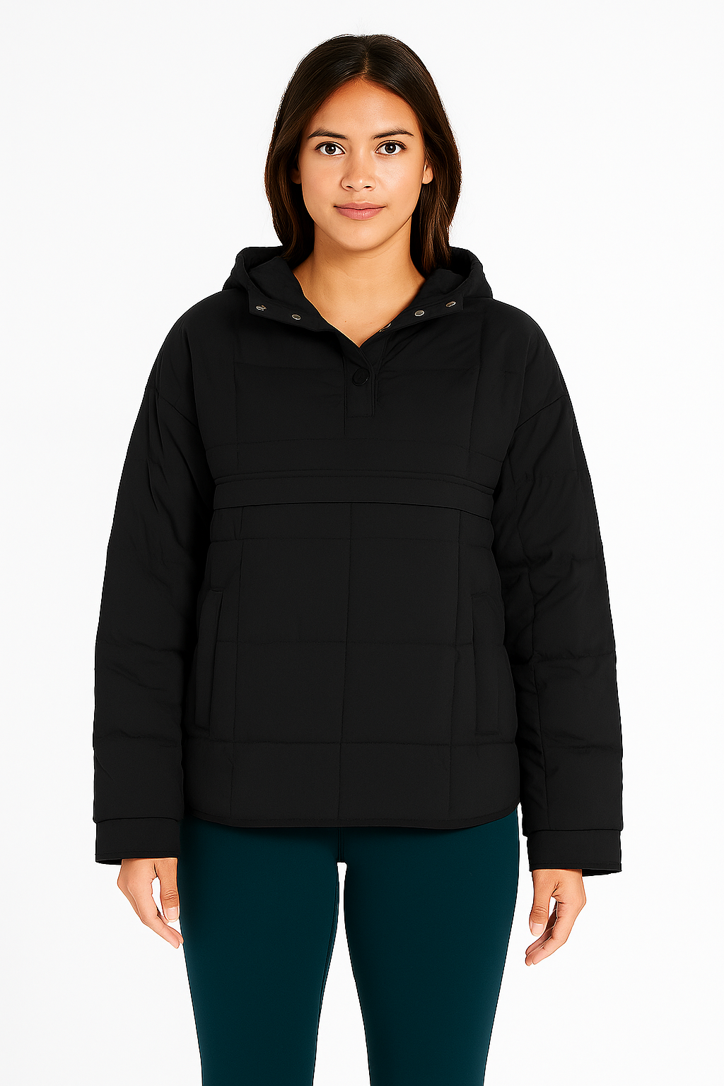 Oversized Hooded Puffer Jacket