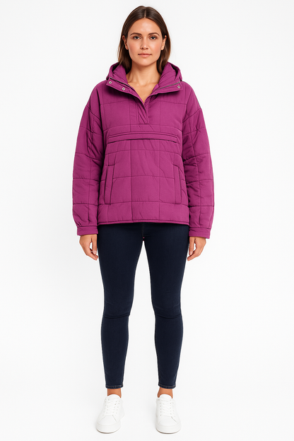 Oversized Hooded Puffer Jacket