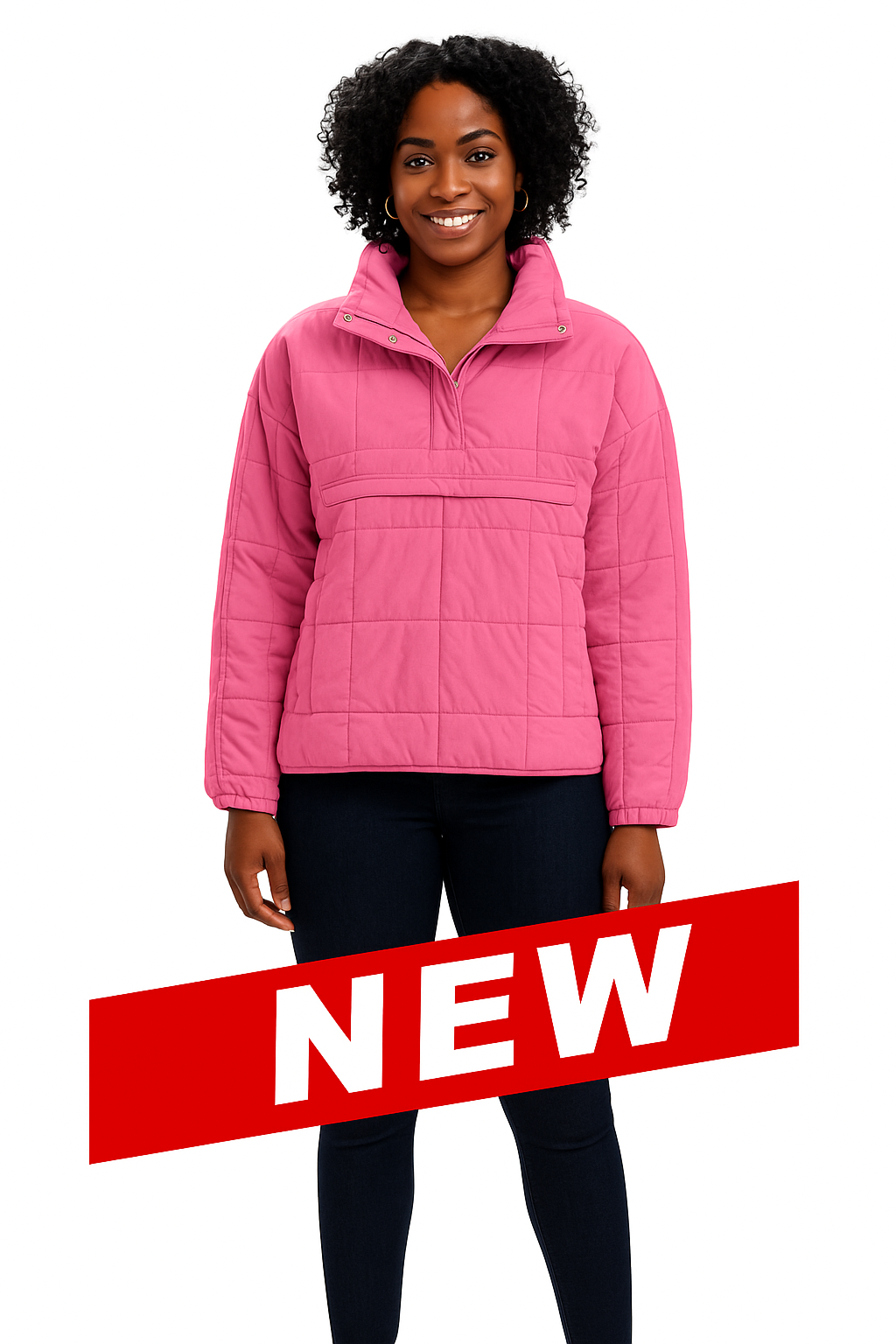 Oversized Hooded Puffer Jacket