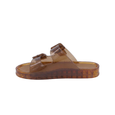 Palm Glow Jelly Sandals