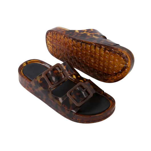 Palm Glow Jelly Sandals