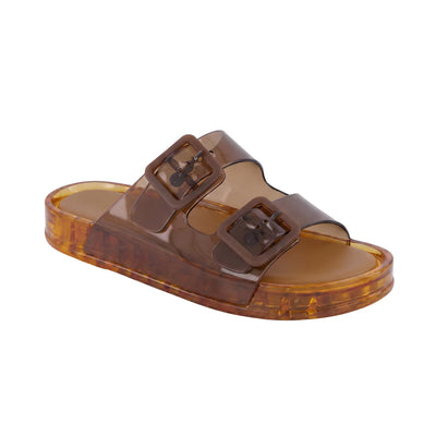 Palm Glow Jelly Sandals
