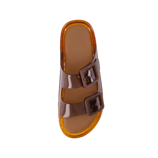 Palm Glow Jelly Sandals
