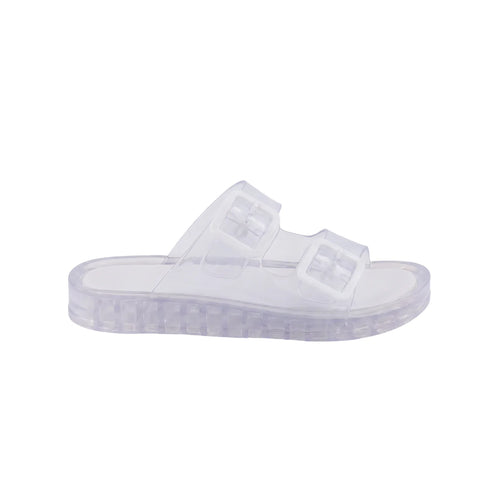 Palm Glow Jelly Sandals