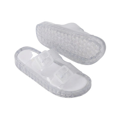 Palm Glow Jelly Sandals