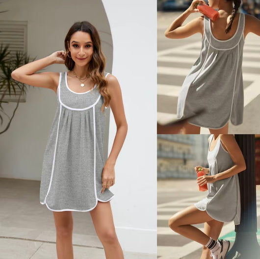Auvorá Sleeveless Mini Dress
