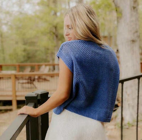 American Flag Knit Sweater