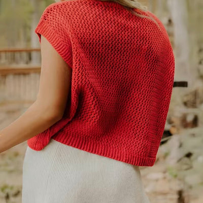 American Flag Knit Sweater